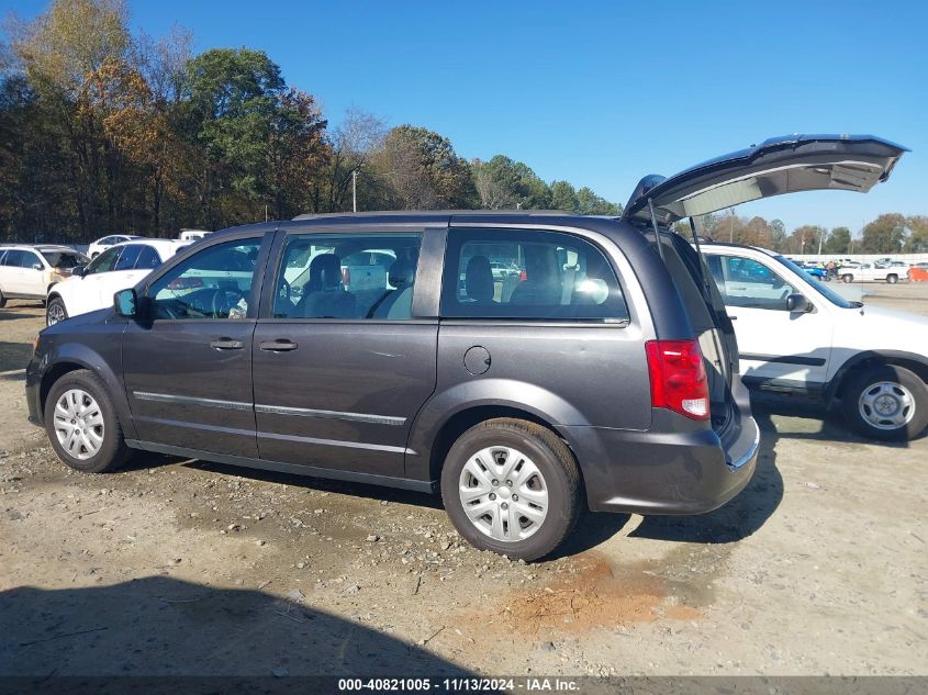 2016 Dodge Grand Caravan Se/Sxt VIN: 2C4RDGBG6GR331082 Lot: 40821005