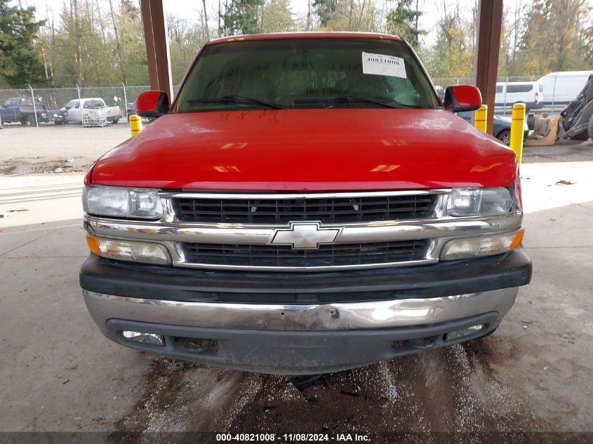 2001 Chevrolet Tahoe Lt VIN: 1GNEK13TX1R128469 Lot: 40821008