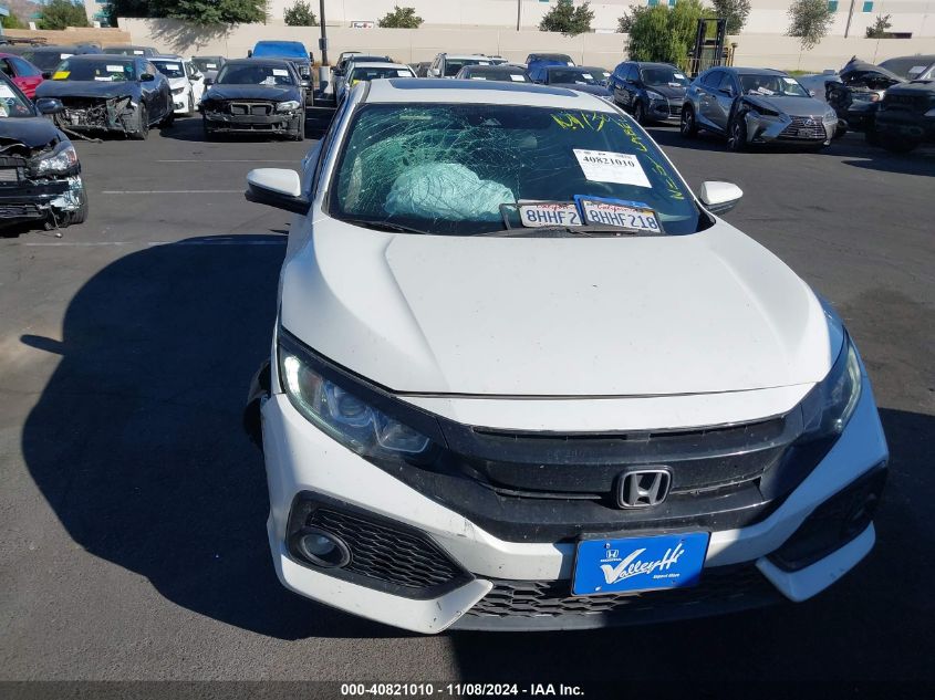 2019 Honda Civic Ex VIN: SHHFK7H68KU407492 Lot: 40821010