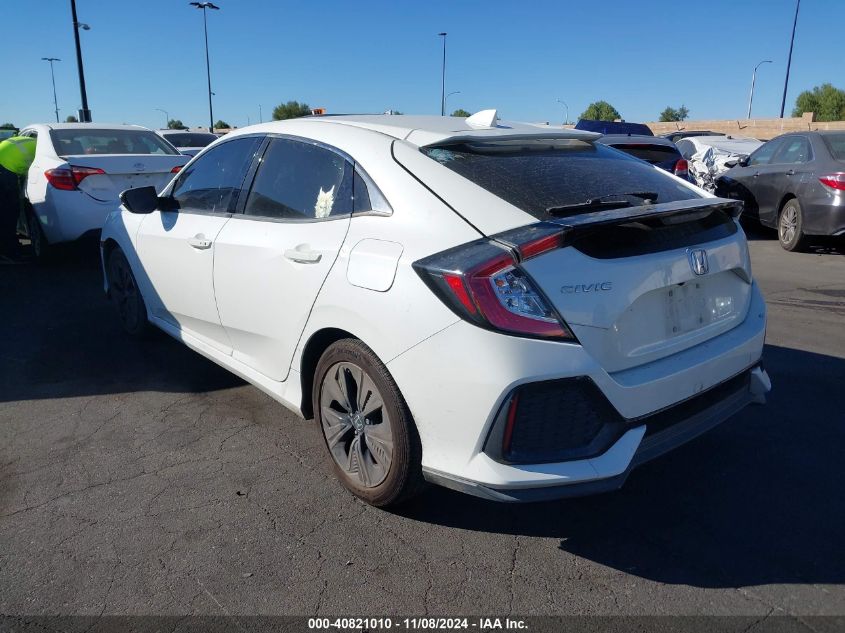 2019 Honda Civic Ex VIN: SHHFK7H68KU407492 Lot: 40821010