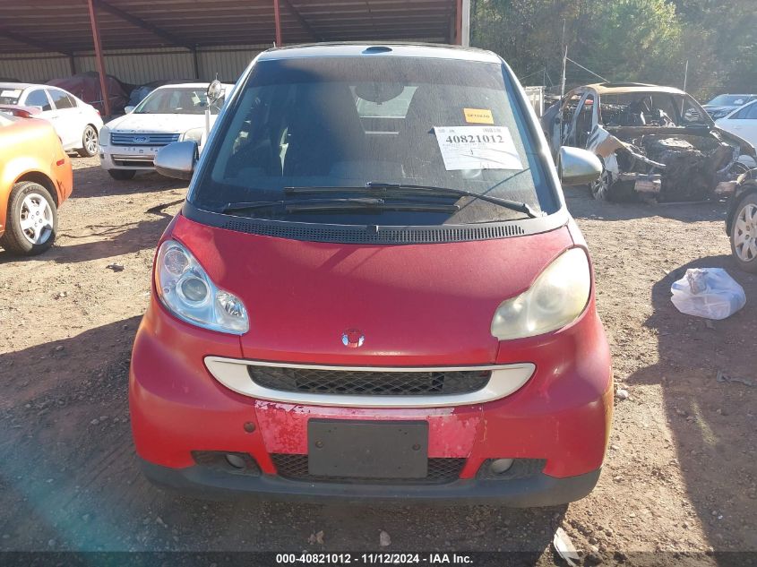 2009 Smart Fortwo Brabus/Passion VIN: WMEEK31X29K274302 Lot: 40821012