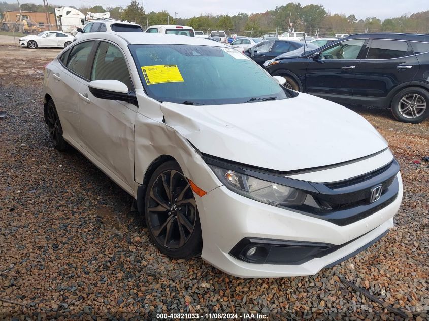 VIN 2HGFC2F8XMH541506 2021 Honda Civic, Sport no.1