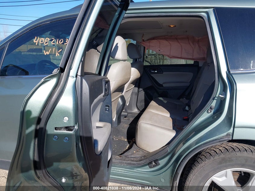 2016 SUBARU FORESTER 2.5I LIMITED - JF2SJAHC5GH523957