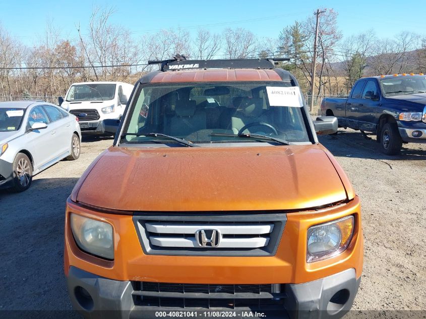 2007 Honda Element Ex VIN: 5J6YH28737L011697 Lot: 40821041