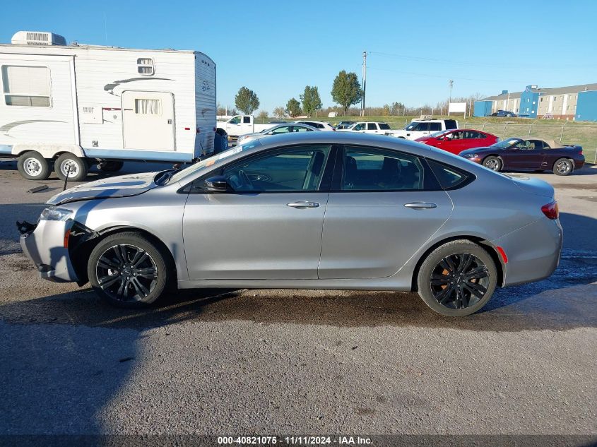 2017 Chrysler 200 Touring VIN: 1C3CCCFB1HN509113 Lot: 40821075