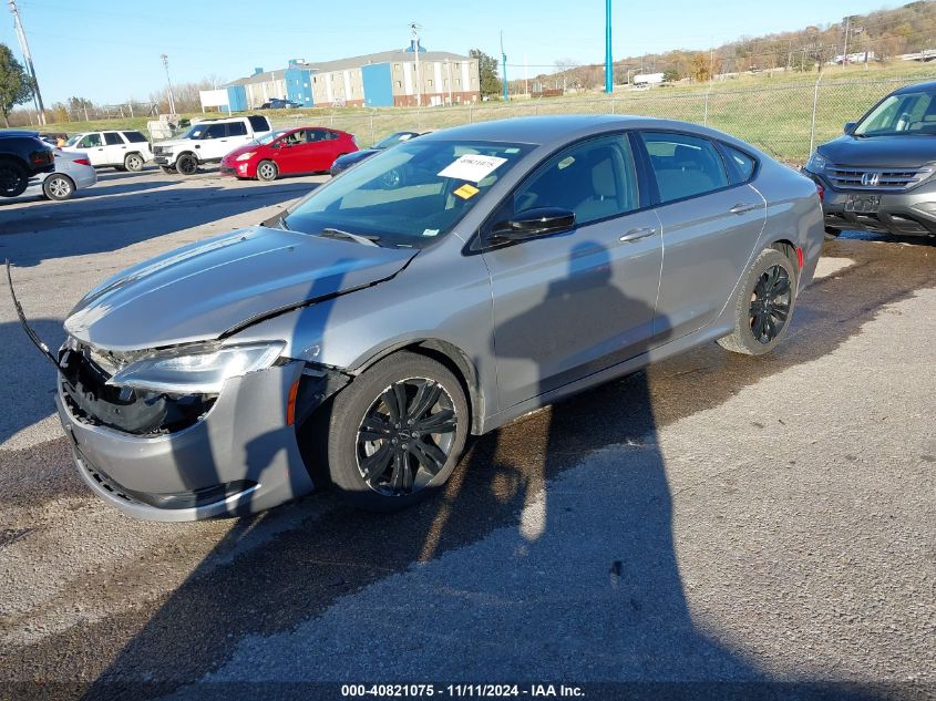 2017 Chrysler 200 Touring VIN: 1C3CCCFB1HN509113 Lot: 40821075