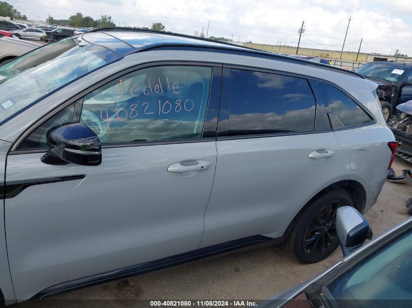 2023 Kia Sorento Sx VIN: 5XYRK4LF4PG239144 Lot: 40821080