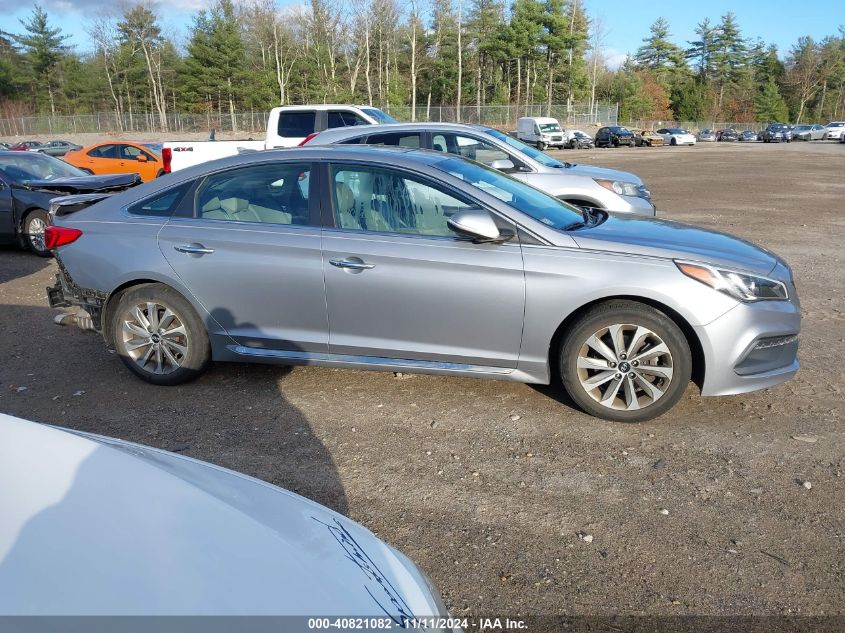 2017 Hyundai Sonata Sport VIN: 5NPE34AF0HH480739 Lot: 40821082