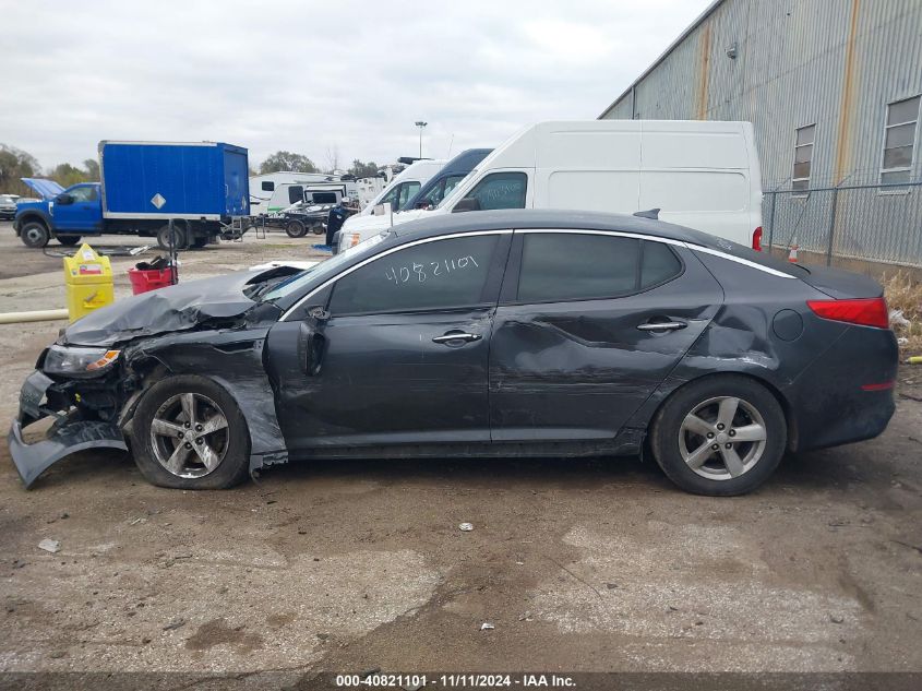 VIN KNAGM4A71F5641267 2015 KIA OPTIMA no.14