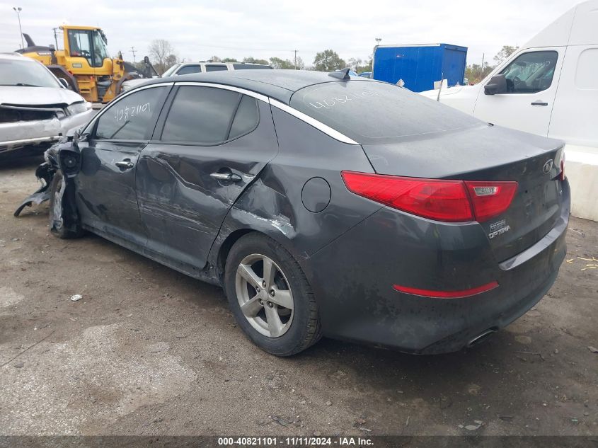 VIN KNAGM4A71F5641267 2015 KIA OPTIMA no.3