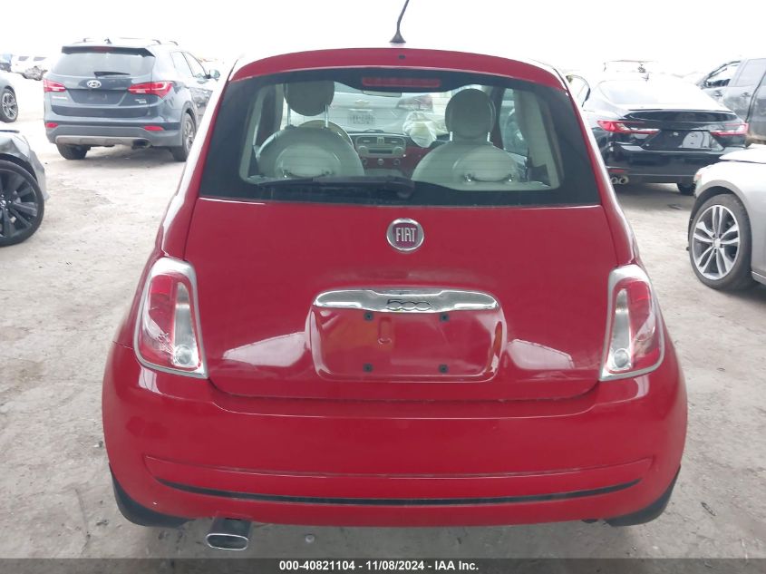 2012 Fiat 500 Pop VIN: 3C3CFFAR9CT260467 Lot: 40821104