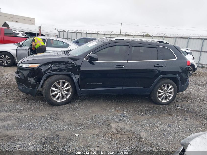 2015 Jeep Cherokee Limited VIN: 1C4PJMDS0FW688344 Lot: 40821106