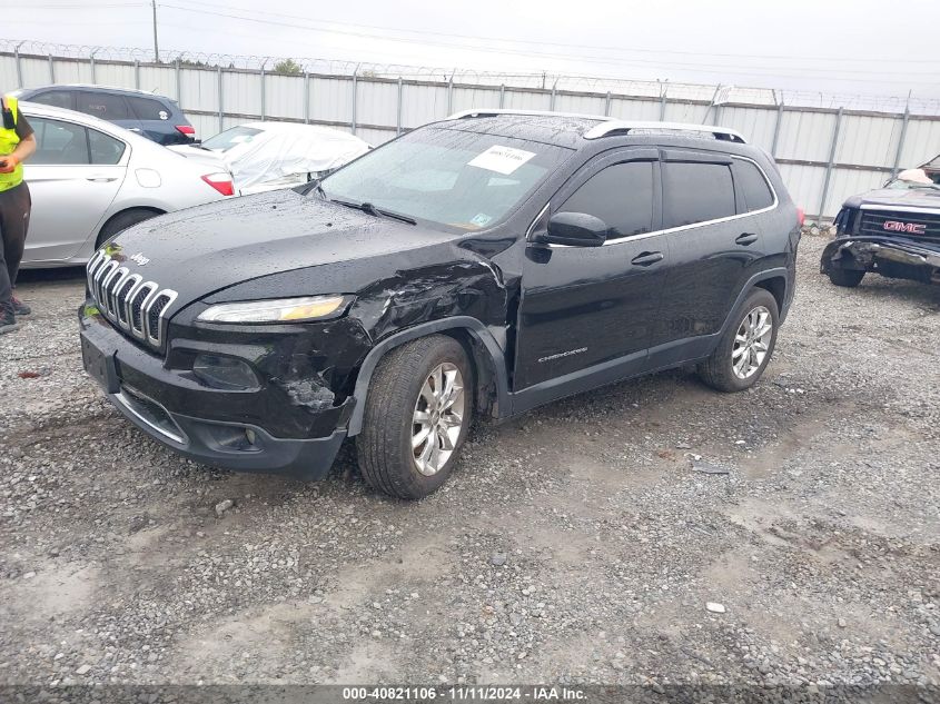 2015 Jeep Cherokee Limited VIN: 1C4PJMDS0FW688344 Lot: 40821106