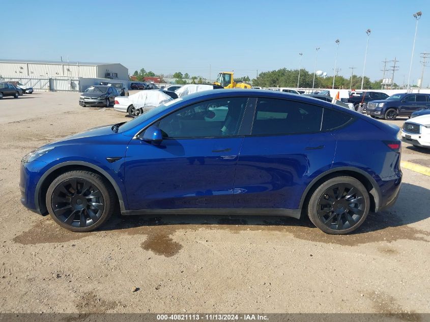 2021 Tesla Model Y Long Range Dual Motor All-Wheel Drive VIN: 5YJYGDEE4MF263299 Lot: 40821113