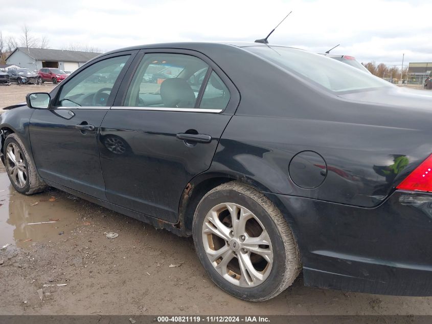 2012 Ford Fusion Se VIN: 3FAHP0HA2CR272622 Lot: 40821119