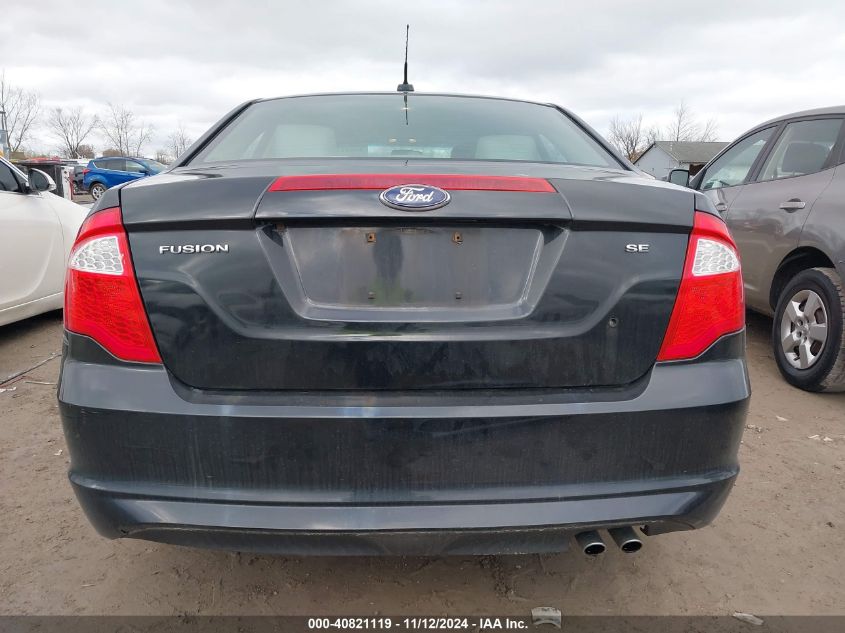 2012 Ford Fusion Se VIN: 3FAHP0HA2CR272622 Lot: 40821119