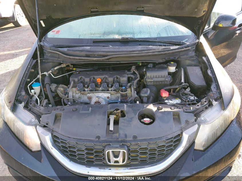 2013 HONDA CIVIC VIN: 2HGFB2F51DH301494