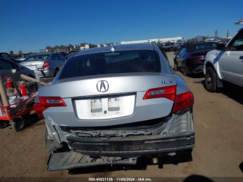 2013 Acura Ilx 2.0L VIN: 19VDE1F39DE019887 Lot: 40821126