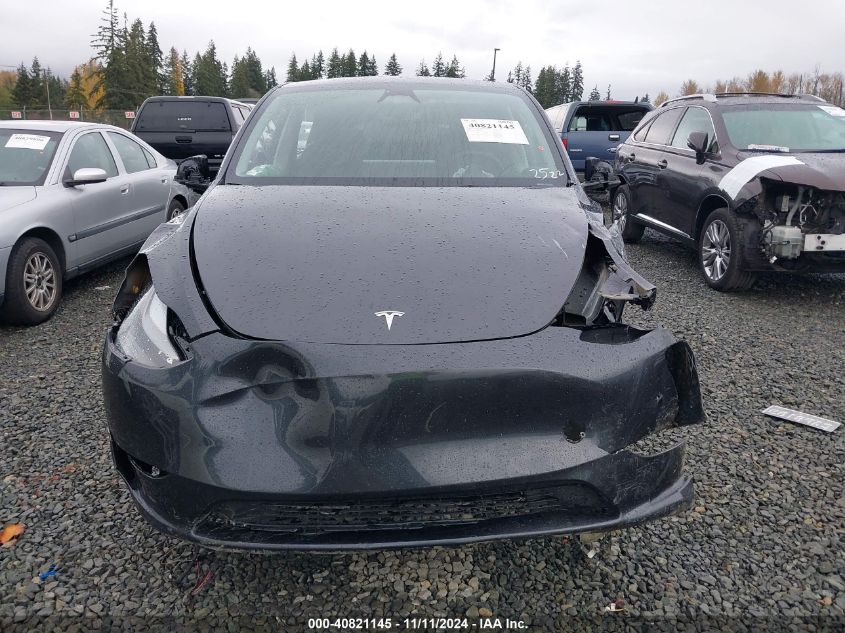 2024 Tesla Model Y VIN: 7SAYGDEE7RF102522 Lot: 40821145