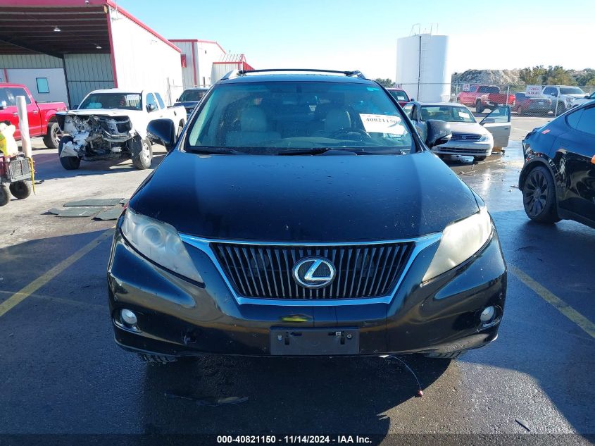 2012 Lexus Rx 350 VIN: 2T2ZK1BA5CC073934 Lot: 40821150