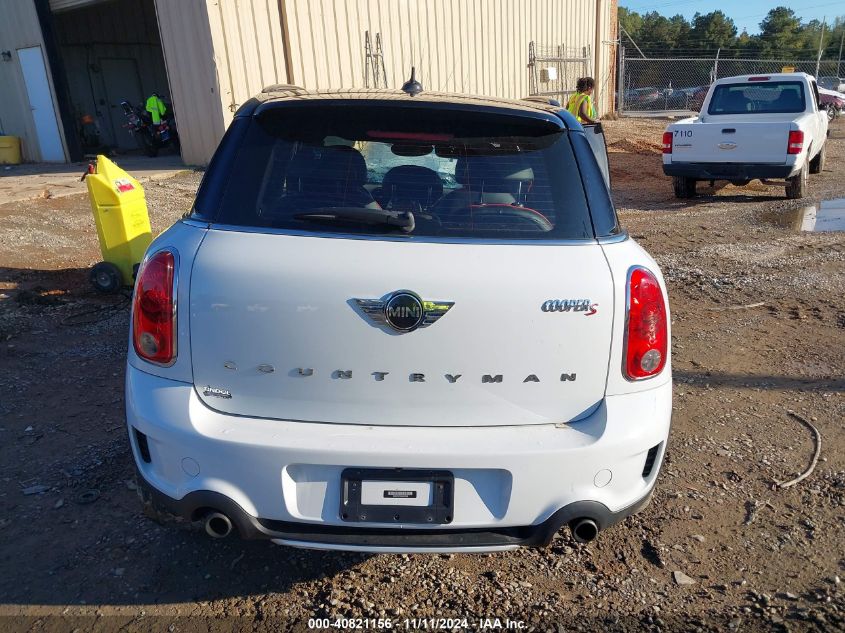 2016 Mini Countryman Cooper S VIN: WMWZC5C58GWU20998 Lot: 40821156