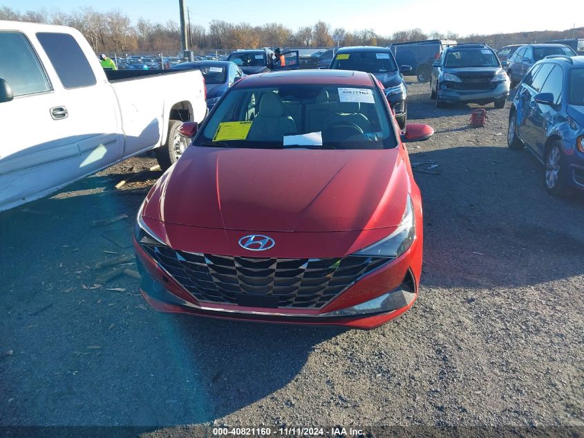 2021 Hyundai Elantra Limited VIN: KMHLP4AG9MU132034 Lot: 40821160