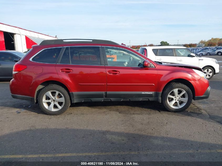 2013 Subaru Outback 2.5I Limited VIN: 4S4BRBLC1D3272234 Lot: 40821180