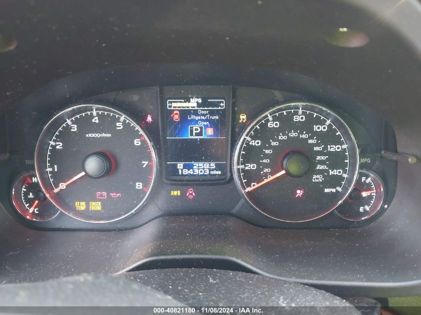 2013 SUBARU OUTBACK 2.5I LIMITED - 4S4BRBLC1D3272234