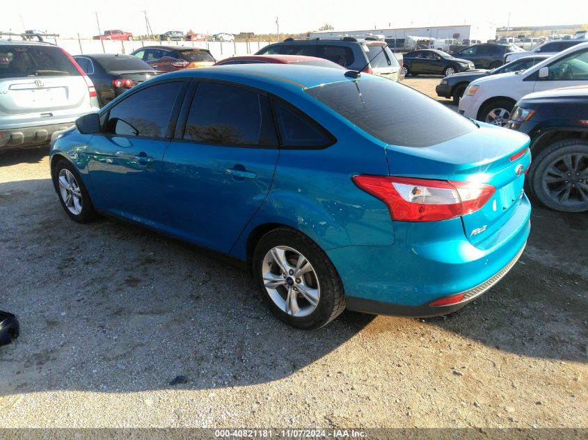 VIN 1FADP3F27EL209478 2014 Ford Focus, SE no.3