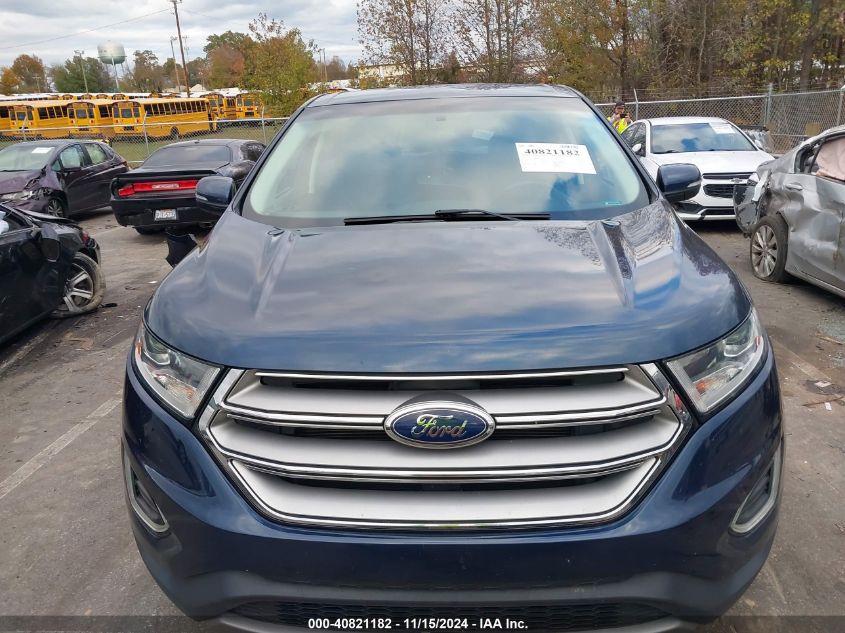 2017 Ford Edge Sel VIN: 2FMPK3J86HBB86759 Lot: 40821182