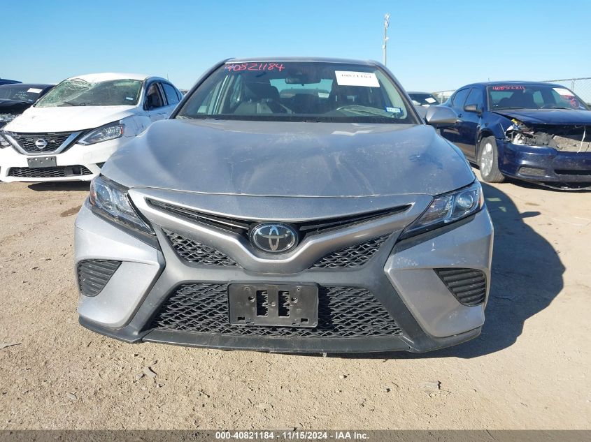 2019 Toyota Camry Se VIN: 4T1B11HK1KU168769 Lot: 40821184