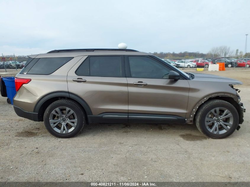 2021 Ford Explorer Xlt VIN: 1FMSK8DH4MGB29644 Lot: 40821211