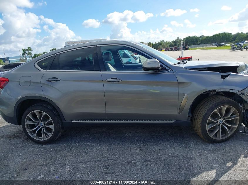 2018 BMW X6 Sdrive35I VIN: 5UXKU0C57J0G80390 Lot: 40821214