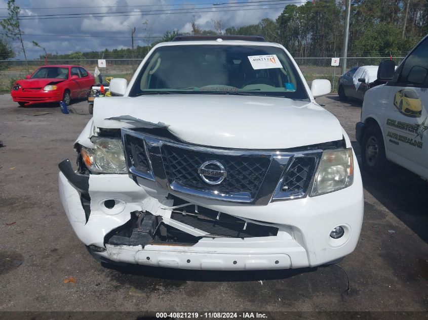 2012 Nissan Pathfinder Le VIN: 5N1AR1NN1CC616194 Lot: 40821219