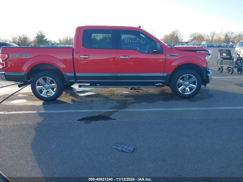 2019 Ford F-150 Xlt VIN: 1FTEW1E48KFA76863 Lot: 40821240