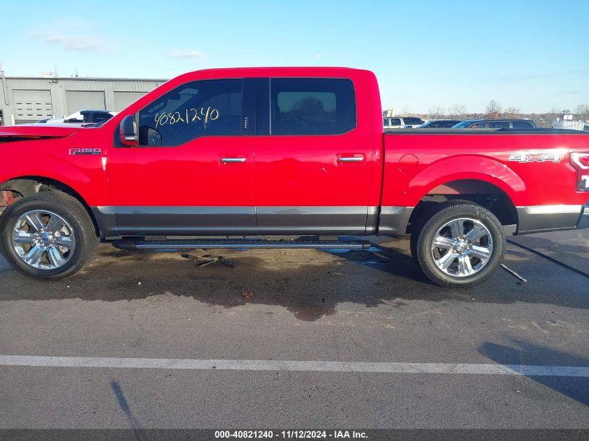 2019 Ford F-150 Xlt VIN: 1FTEW1E48KFA76863 Lot: 40821240