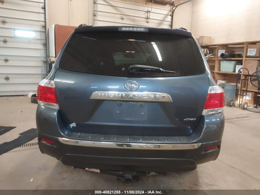 2012 Toyota Highlander Limited V6 VIN: 5TDDK3EHXCS135810 Lot: 40821255