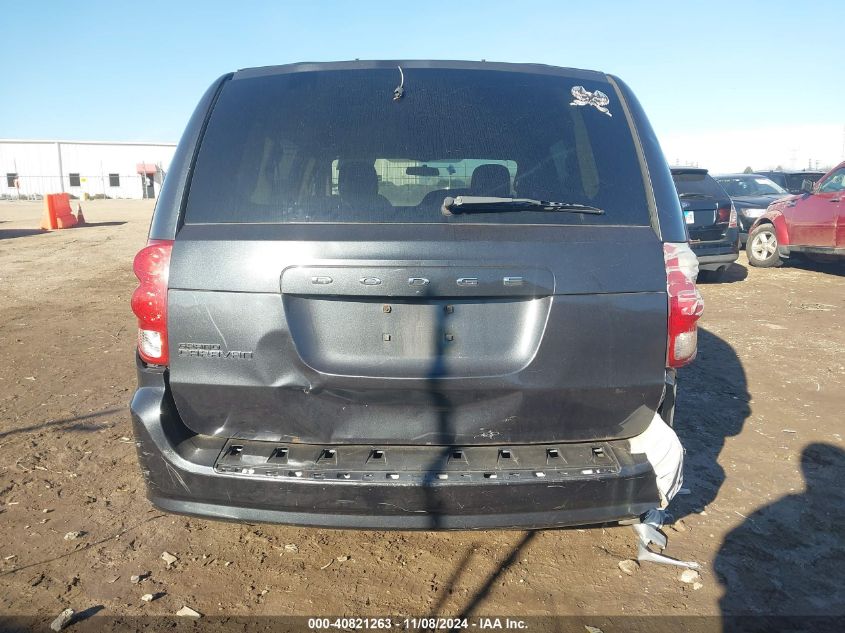 2013 Dodge Grand Caravan Se VIN: 2C4RDGBGXDR697218 Lot: 40821263