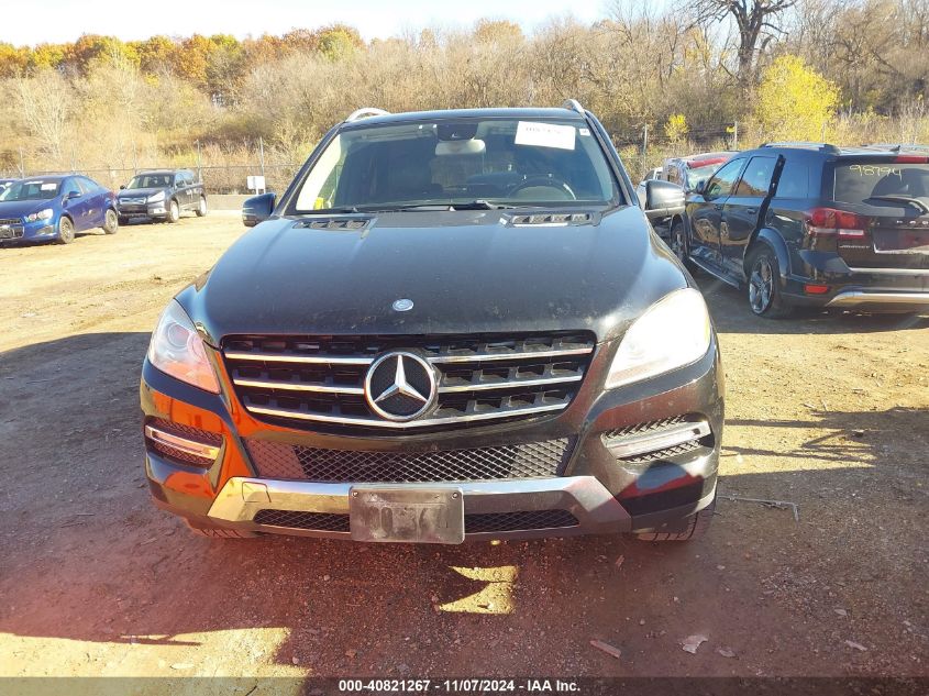 2012 Mercedes-Benz Ml 350 4Matic VIN: 4JGDA5HBXCA025905 Lot: 40821267