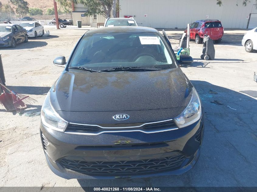 2021 Kia Rio Lx VIN: 3KPA24AD5ME416565 Lot: 40821268