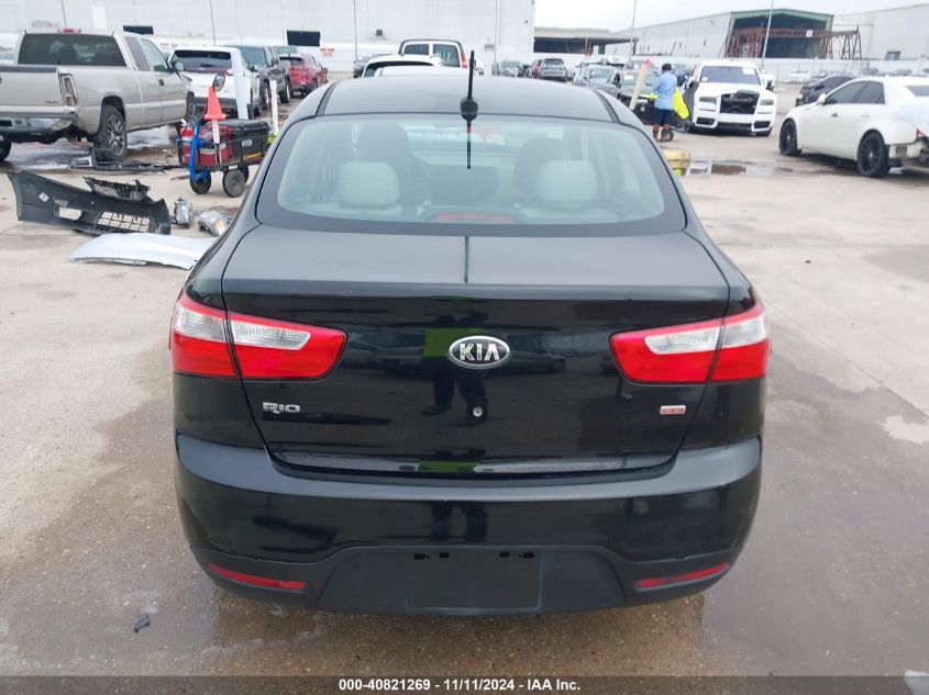 2015 Kia Rio Lx VIN: KNADM4A34F6520629 Lot: 40821269