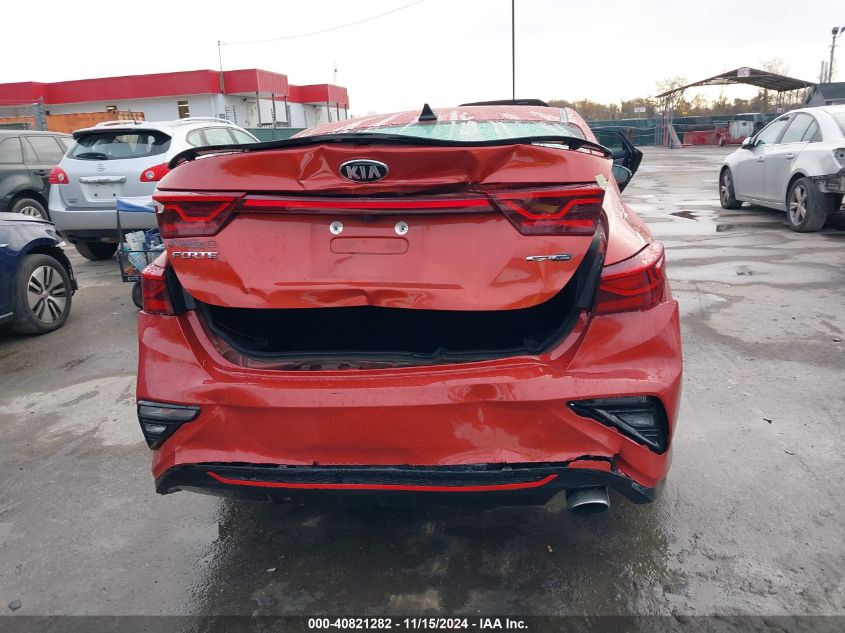 2021 Kia Forte Gt-Line VIN: 3KPF34AD1ME296380 Lot: 40821282