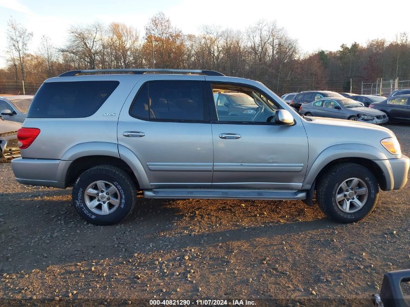 2006 Toyota Sequoia Sr5 V8 VIN: 5TDBT44A16S258687 Lot: 40821290