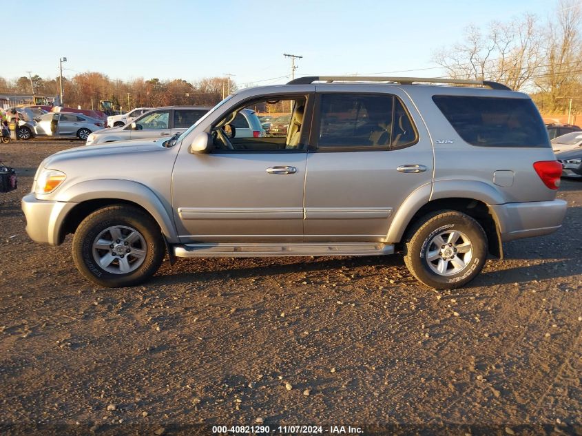 2006 Toyota Sequoia Sr5 V8 VIN: 5TDBT44A16S258687 Lot: 40821290