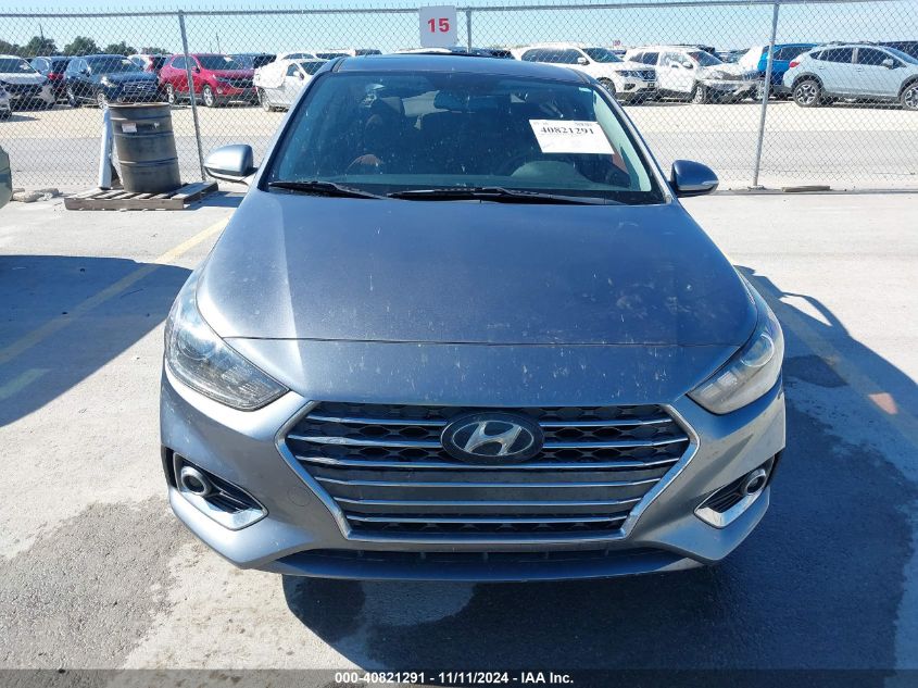 2019 Hyundai Accent Limited VIN: 3KPC34A3XKE069177 Lot: 40821291