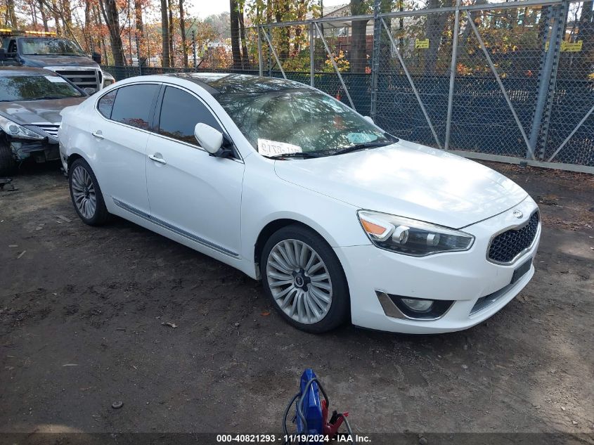 2014 Kia Cadenza Premium VIN: KNALN4D70E5131062 Lot: 40821293