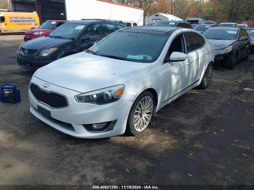 2014 Kia Cadenza Premium VIN: KNALN4D70E5131062 Lot: 40821293