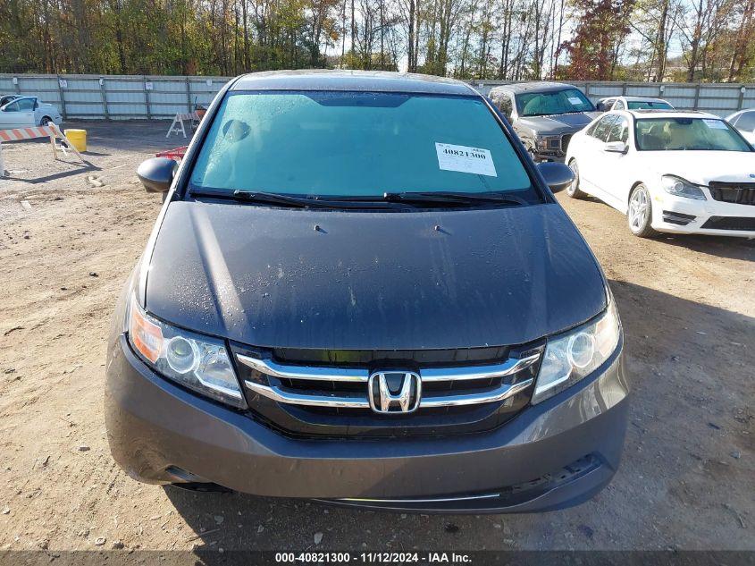 2016 Honda Odyssey Se VIN: 5FNRL5H3XGB122449 Lot: 40821300