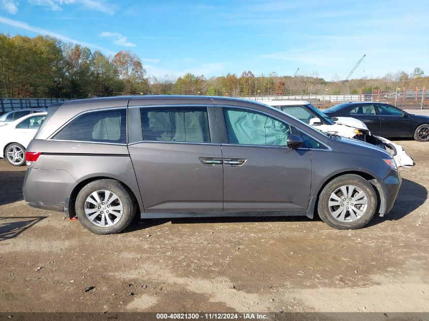 2016 Honda Odyssey Se VIN: 5FNRL5H3XGB122449 Lot: 40821300