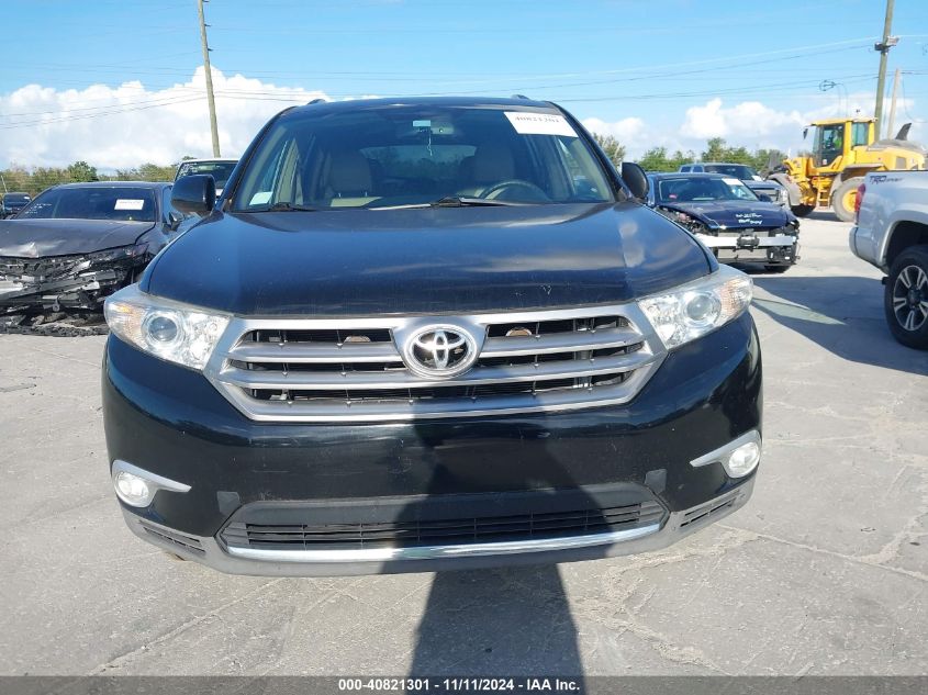 2013 TOYOTA HIGHLANDER LIMITED V6 - 5TDYK3EH3DS105941